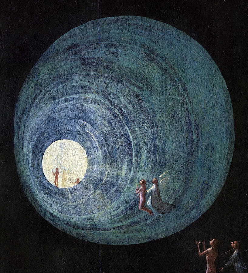 From Ascent of the Blessed by Hieronymus Bosch